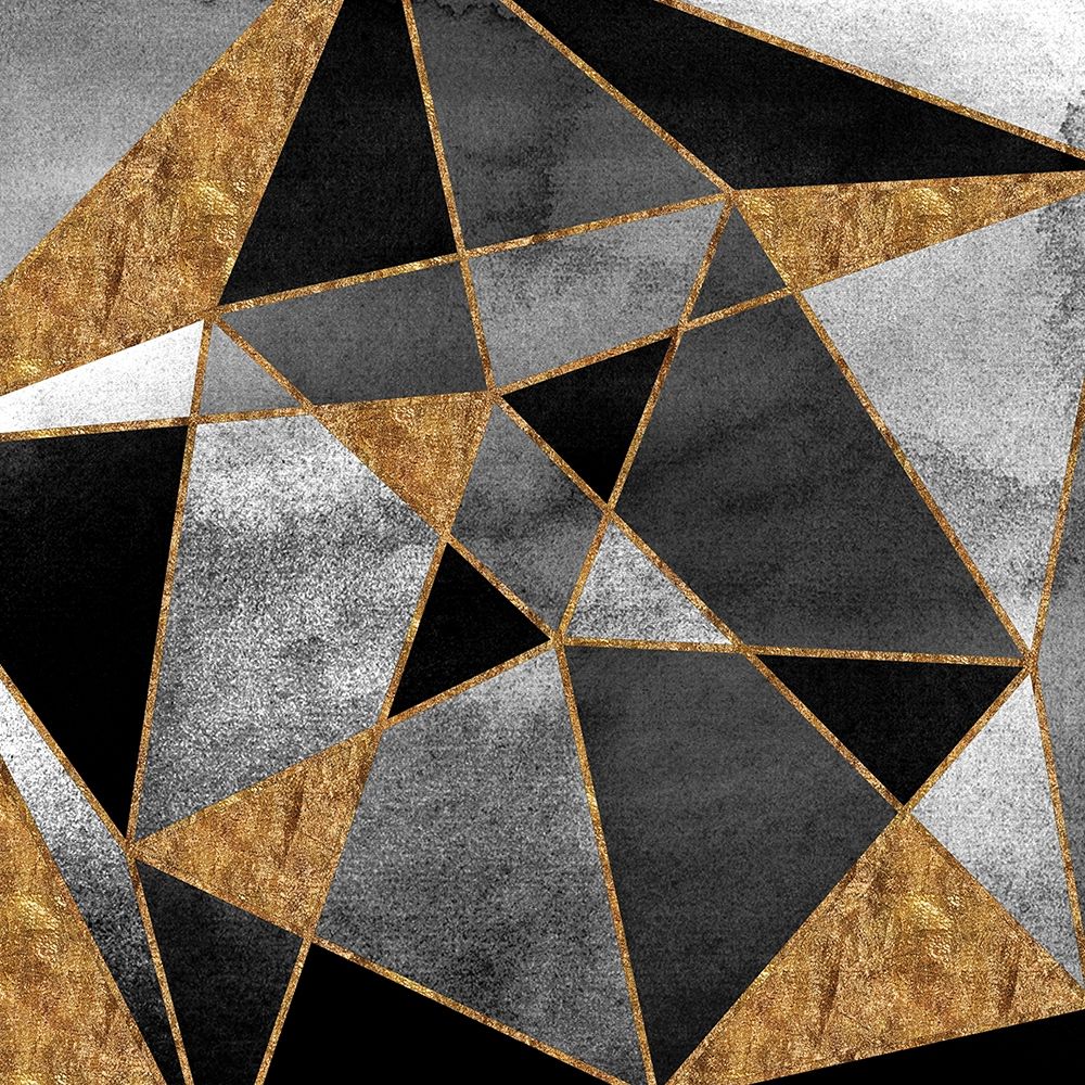 Geometria Preta Abstrato 2 — Vidal, Alicia