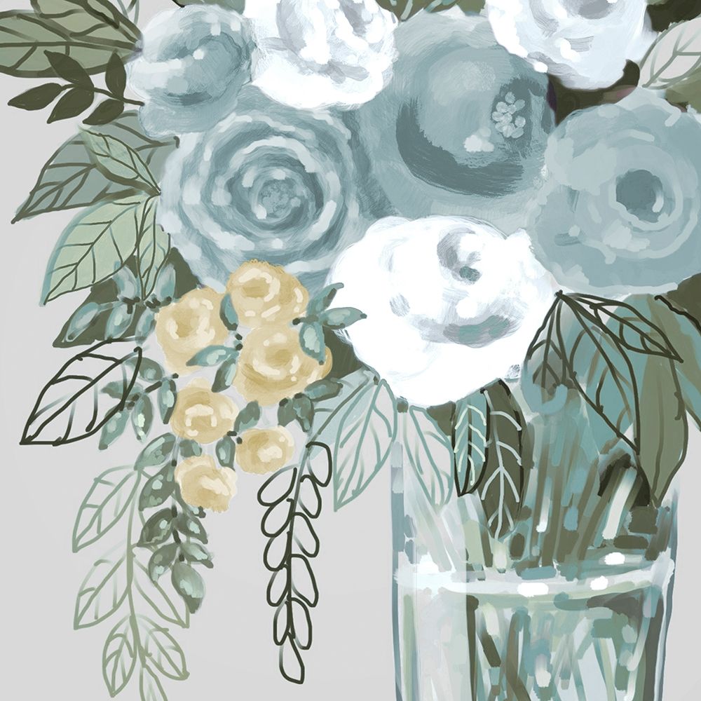 Florais Suaves Neutros 2 — Boho Hue Studio