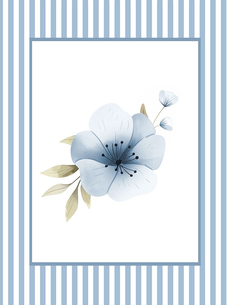 Azul Floral 1 — Simpson, Christine