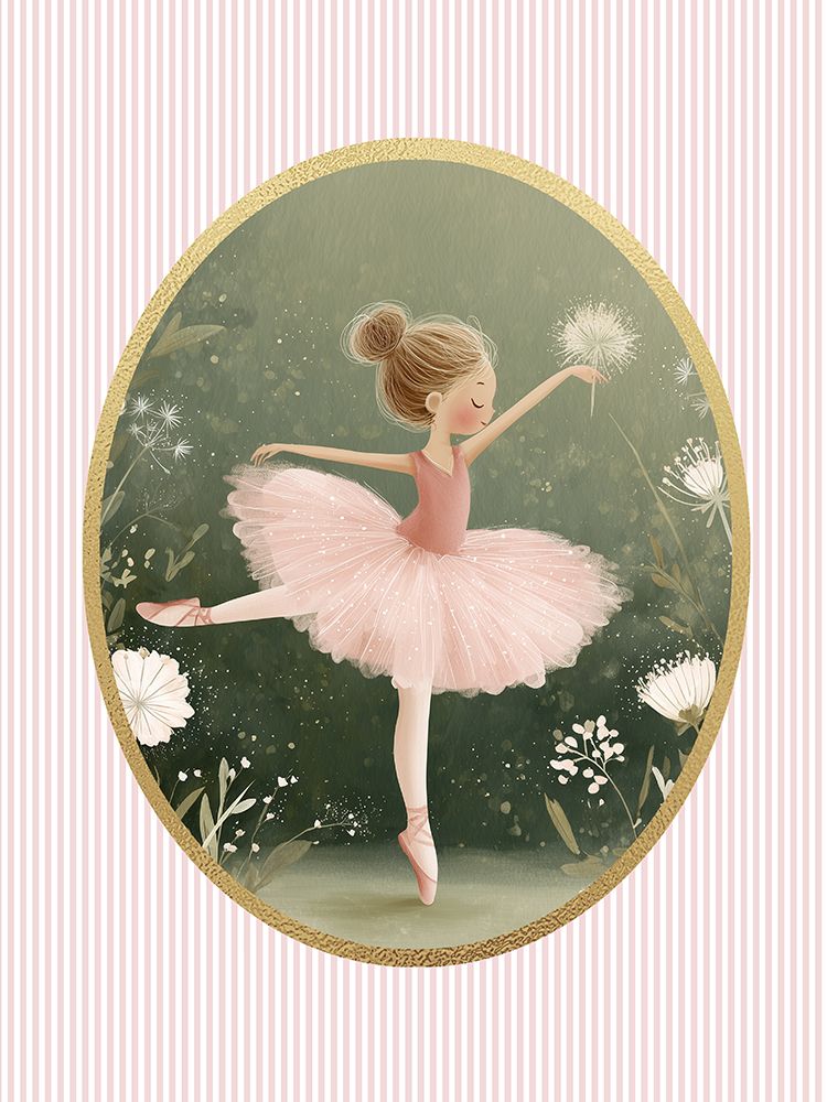 Bailarinas em Verde e Rosa 2 — Simpson, Christine