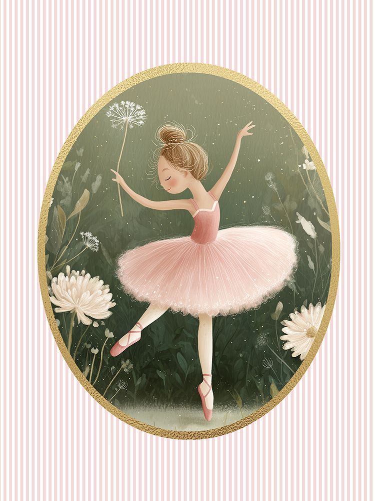 Bailarinas em Verde e Rosa 3 — Simpson, Christine