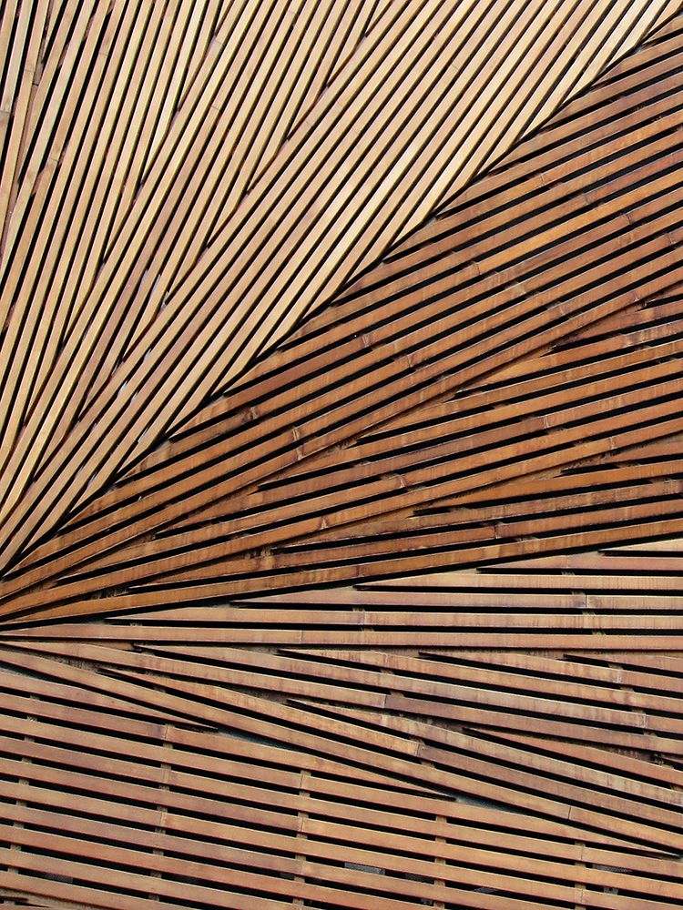 Painel Geométrico de Madeira 1 — Brown, Denise