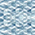 Azul Geométrico 1 II — Brown, Denise