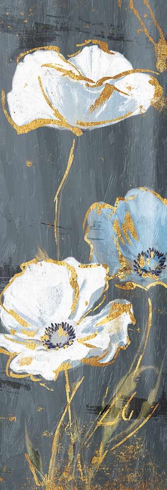 Três Flores com Toques de Ouro 1 — Grey, Jace