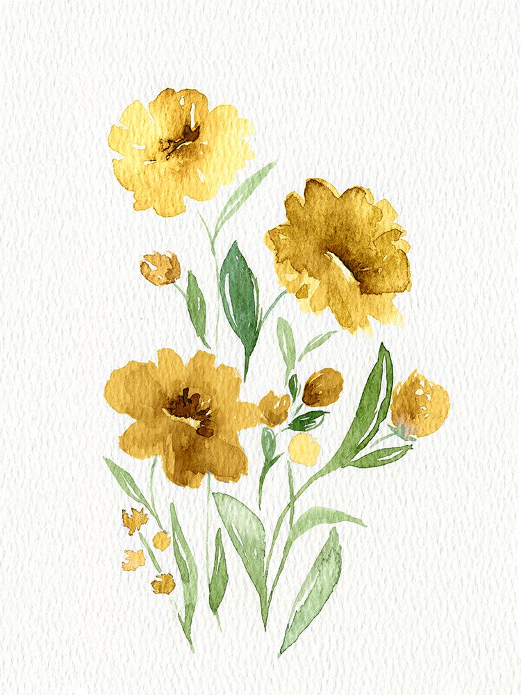Flores Aquarelas 2 — Leah Noel Art