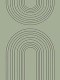 Arco-Íris Abstrato 2 — resedá — Straatsma, Leah