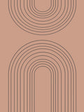 Coral Abstrato Arco-Íris Empoeirado — Straatsma, Leah