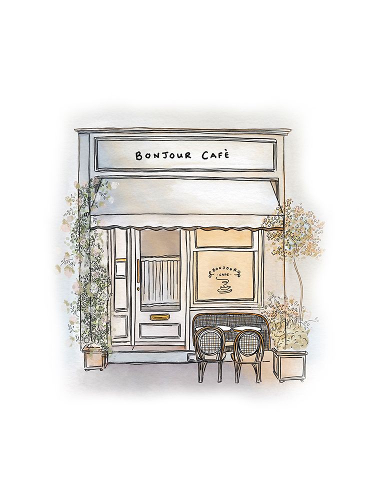Bonjour Café — Straatsma, Leah