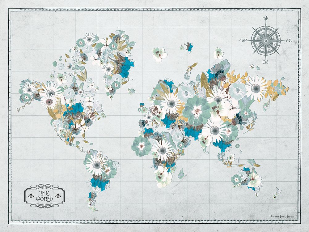 Mundo Florido Floral — Brown, Victoria
