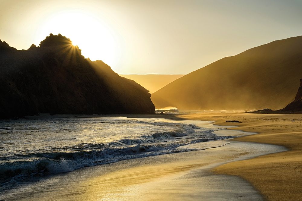 Poente em Big Sur — Delimont, Danita