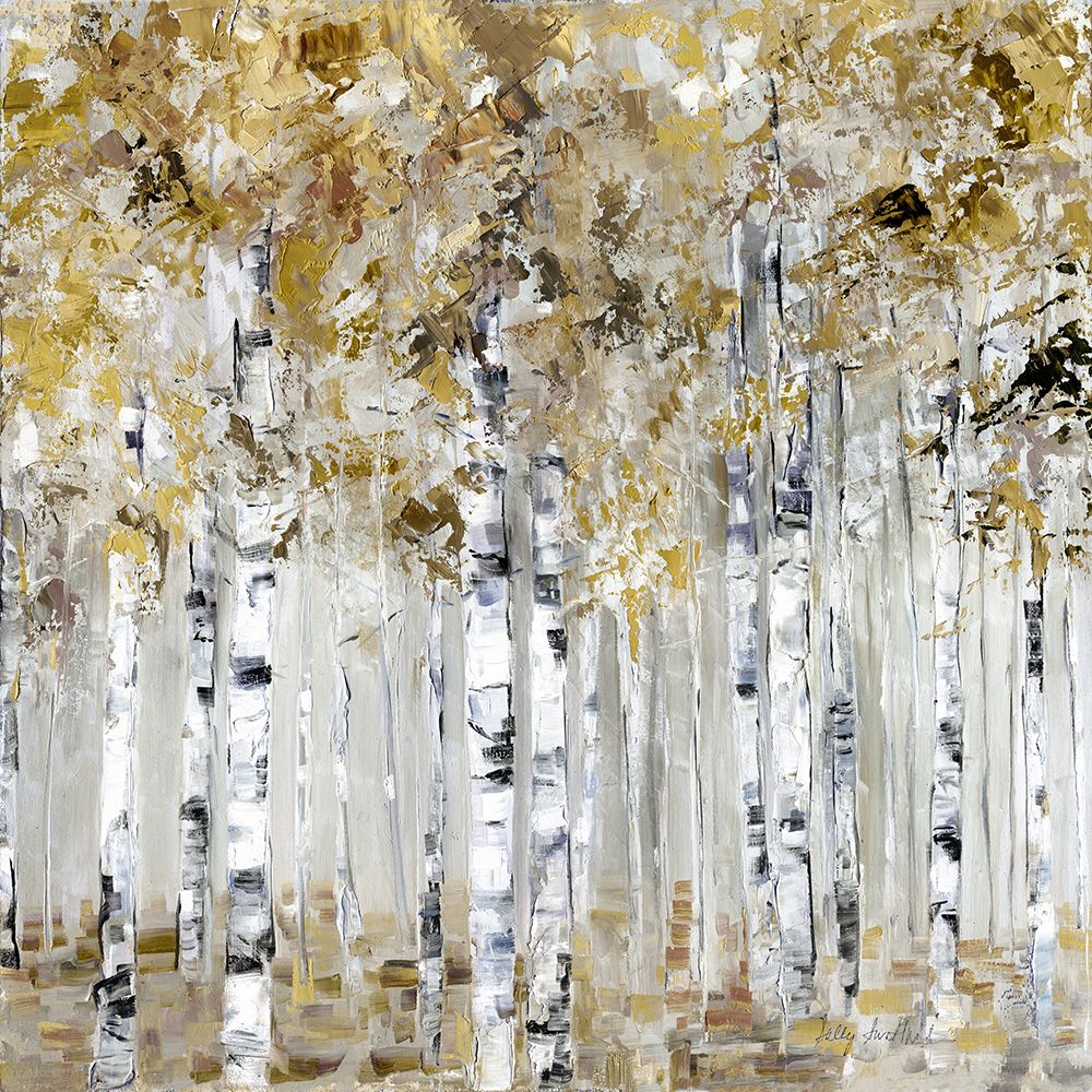 Bosque de Bétulas em Tons Neutros — Swatland, Sally