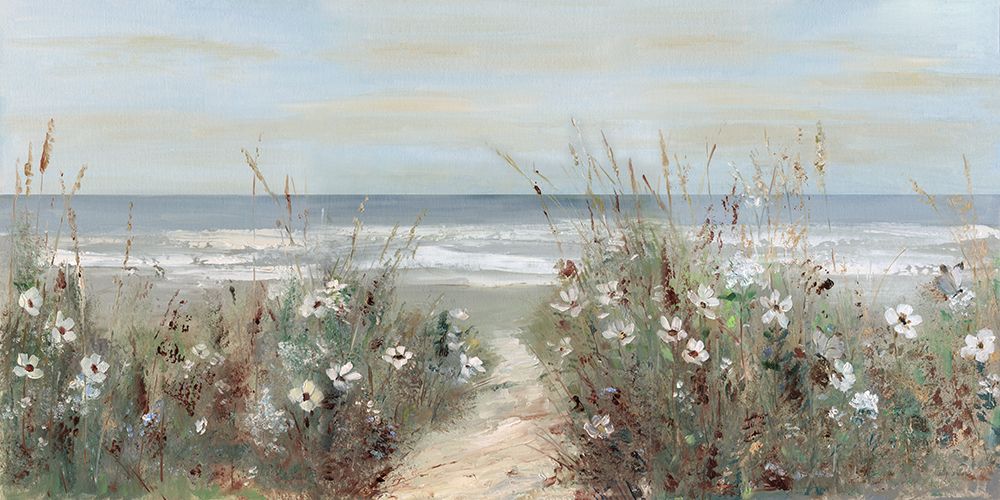 Vista do Litoral de Flores Silvestres — Swatland, Sally