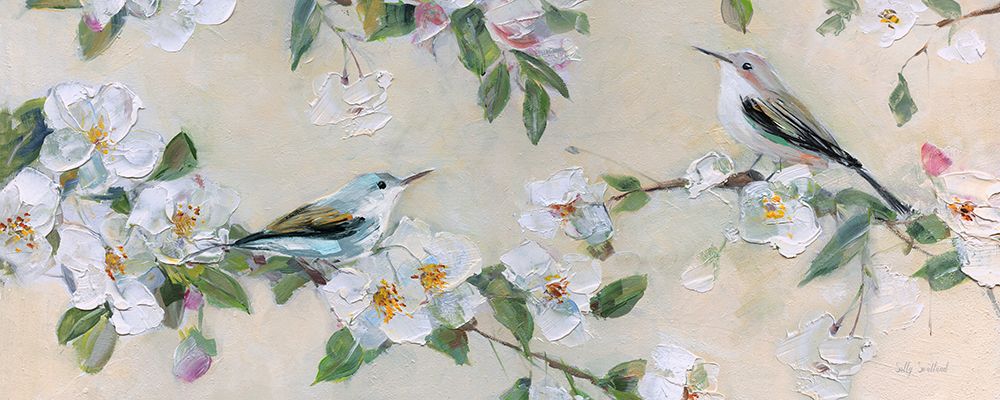 Pássaros Cantores e Flores em Rubor I — Swatland, Sally