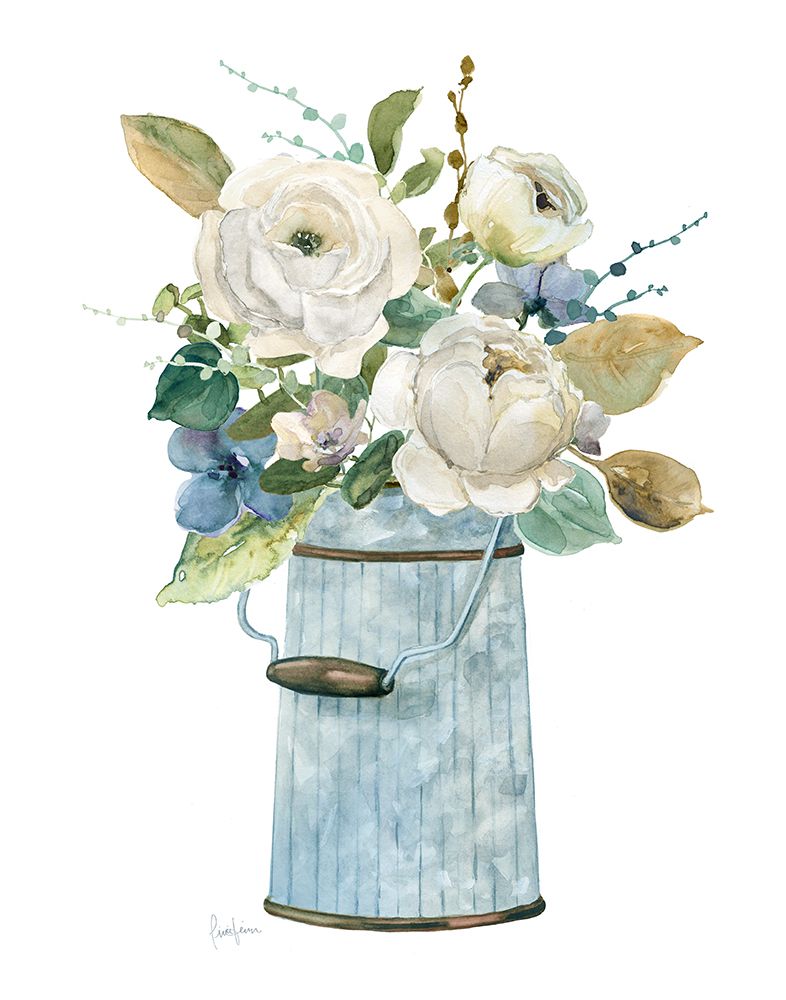 Natureza Morta Floral em Azul II — Finn, Livi