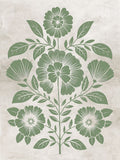 Harmonia Floral em Tons Verdes — Black, Alex