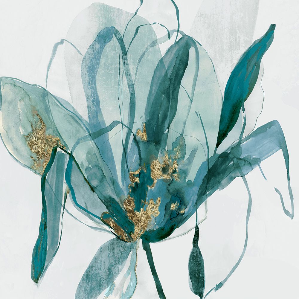 Carvão em Flor — versão azul — Asia Jensen