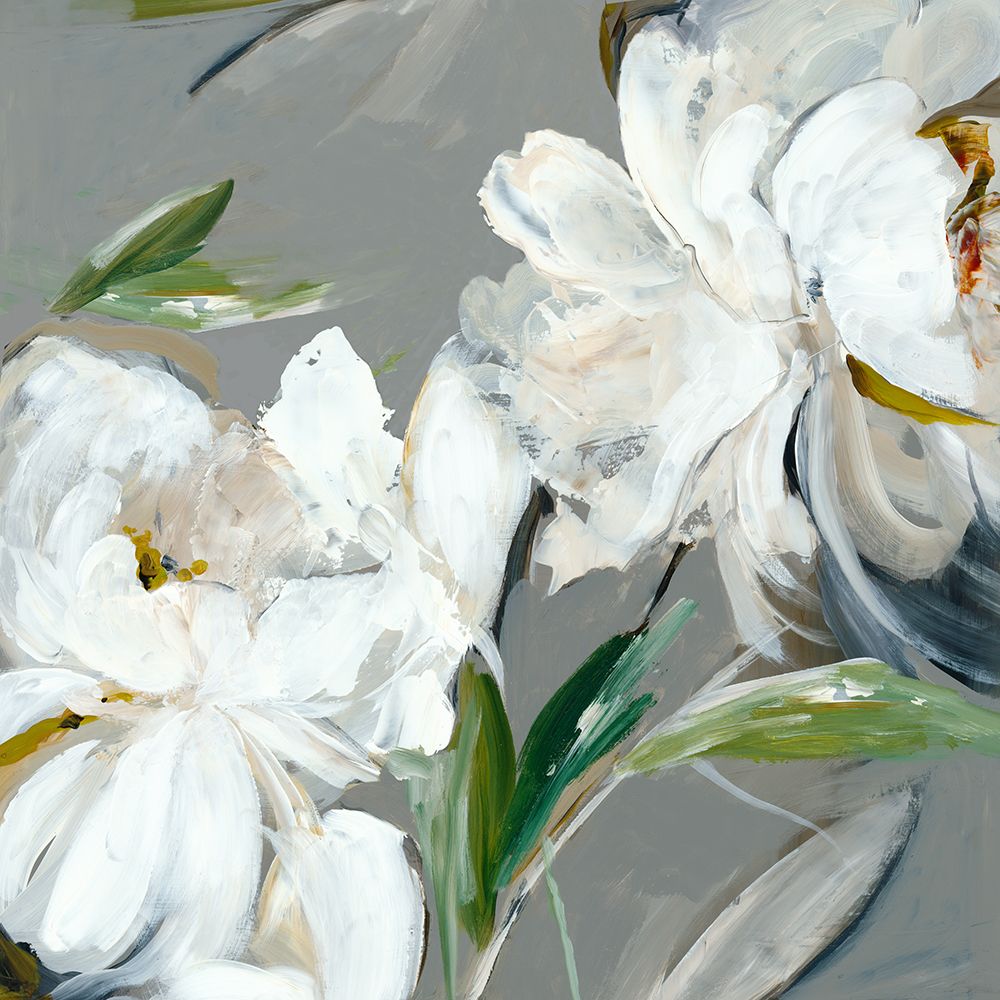 Florais de Peônias Brancas I — Jensen, Asia