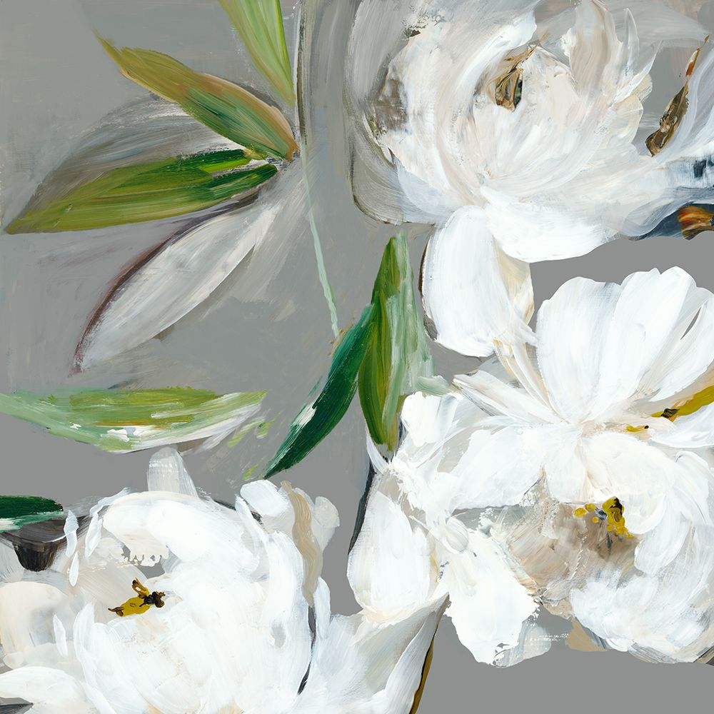 Florais de Peônias Brancas II — Jensen, Asia