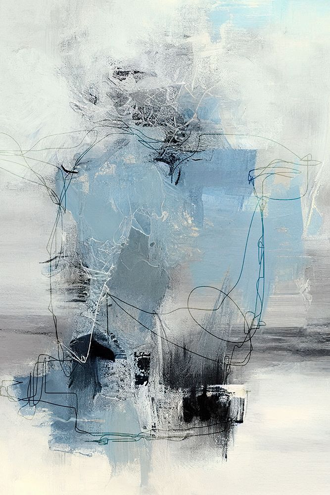 Abstrato Azuis — Haase, Andrea
