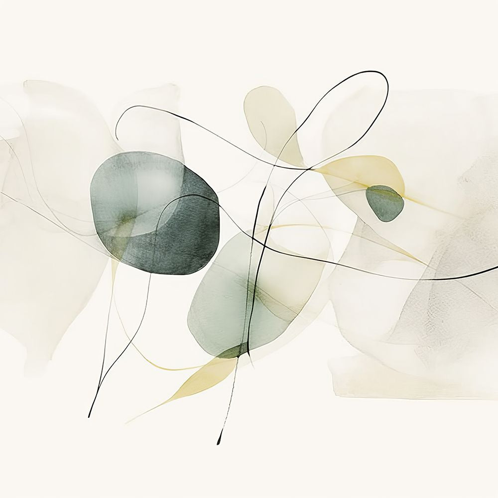 Formas Aquarelas Abstratas Orgânicas II — Orlov, Irena