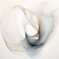 Abstrato Orgânico Minimalista em Cinza I — Orlov, Irena