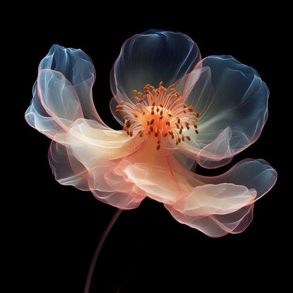 Fusão Floral em Aquarela I — Orlov, Irena