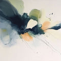 Pétalas Abstratas Fluidas em Tons Suaves II — Orlov, Irena