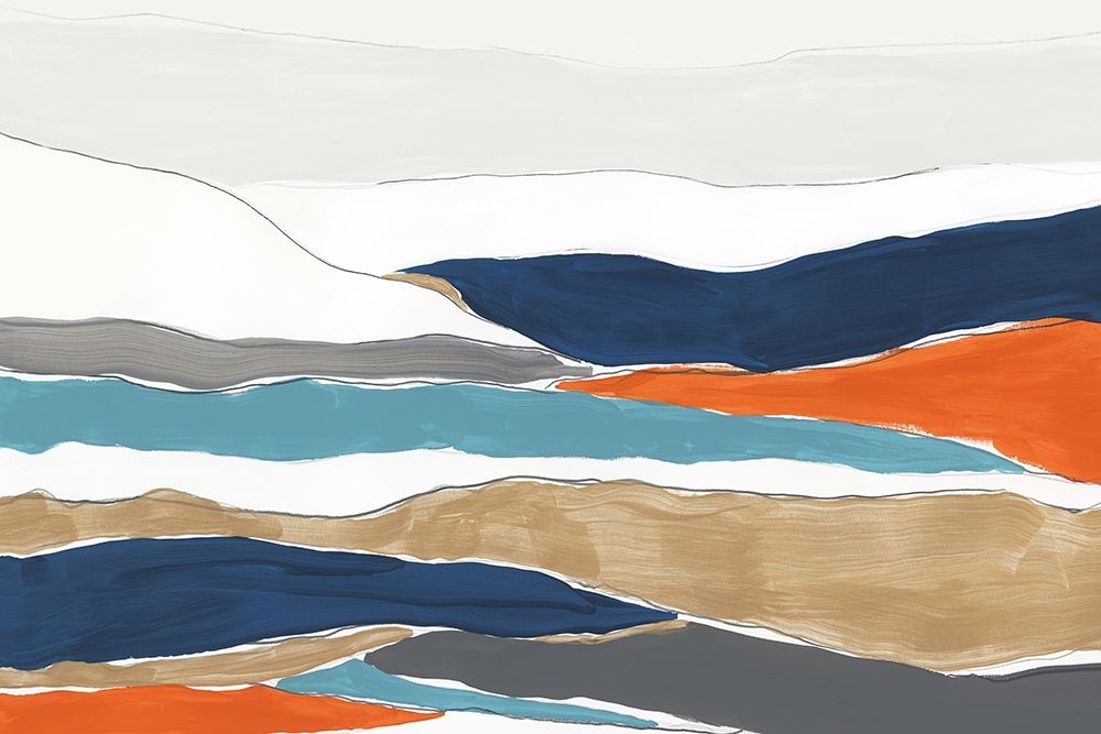 Colinas Onduladas em Laranja II — PI Studio