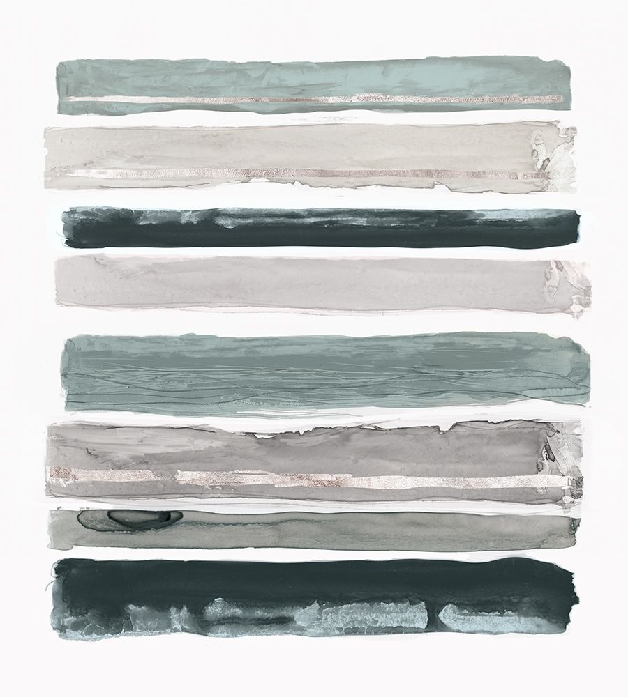 Listras de Rothko em Azul-Petróleo I — PI Studio