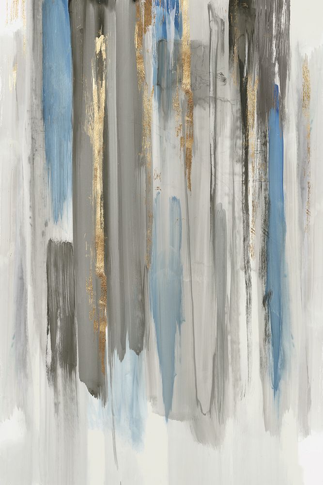 Linhas Abstratas Azuis I — Reeves, Tom