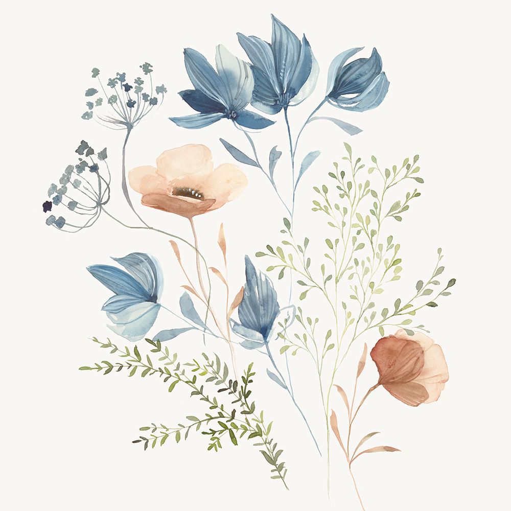 Flores Delicadas em Tons Suaves I — Dawson, Hannah