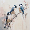 Silhuetas Elegantes de Pássaros I — Lazar Studio