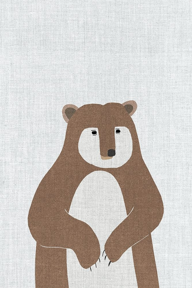 Urso Marrom — Annie Bailey Art
