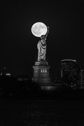 Lua Cheia em Nova York — Getty, Bruce