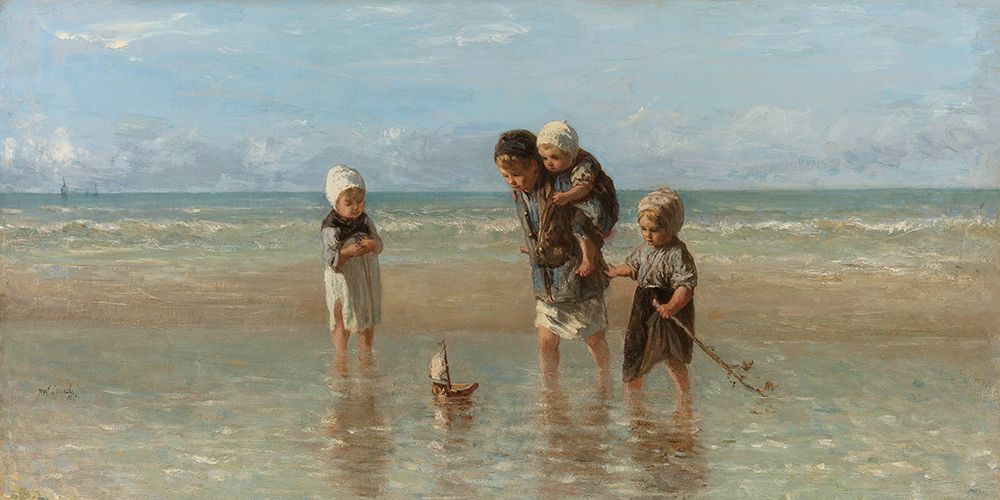 Crianças do Mar, 1872 — Israels, Jozef