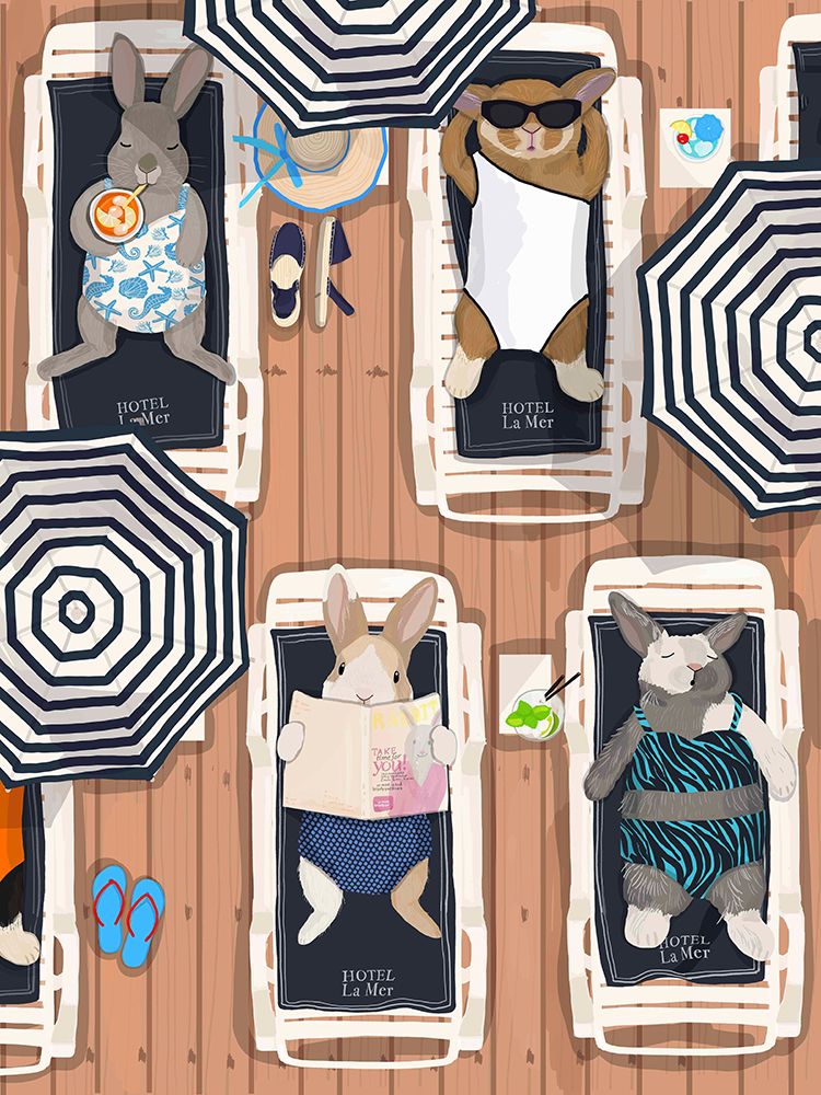 Coelhos no Hotel La Mer — Melin, Hanna