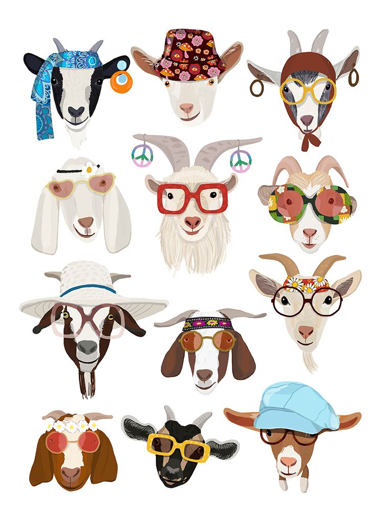 Cabras nos Anos 1970 — Melin, Hanna