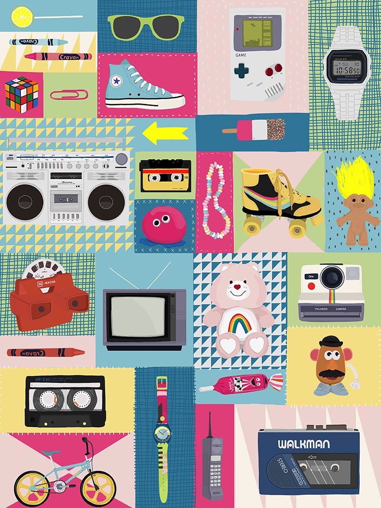 Patchwork dos Anos 80 — Melin, Hanna