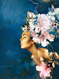 Couture Ouro sobre Azul — Design Fabrikken