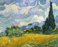 Wheat Field with Cypresses III — Van Gogh, Vincent