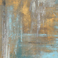 Ouro Abstrato em Turquesa — Pinto, Patricia