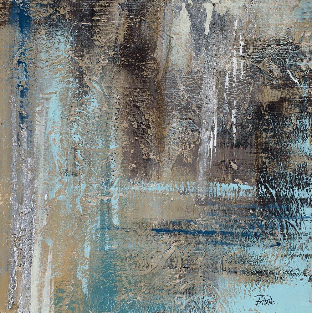 Abstrato em Turquesa — Pinto, Patricia
