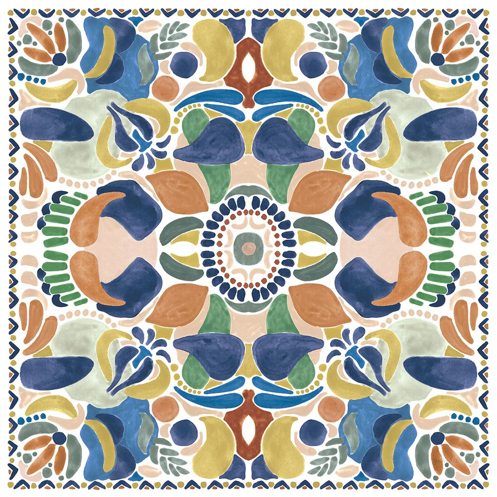 Explosão de Caleidoscópio II — azul — Jackson, Jenaya