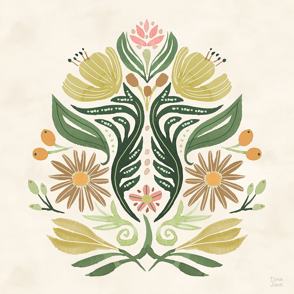 Folhas Frescas V — June, Dina