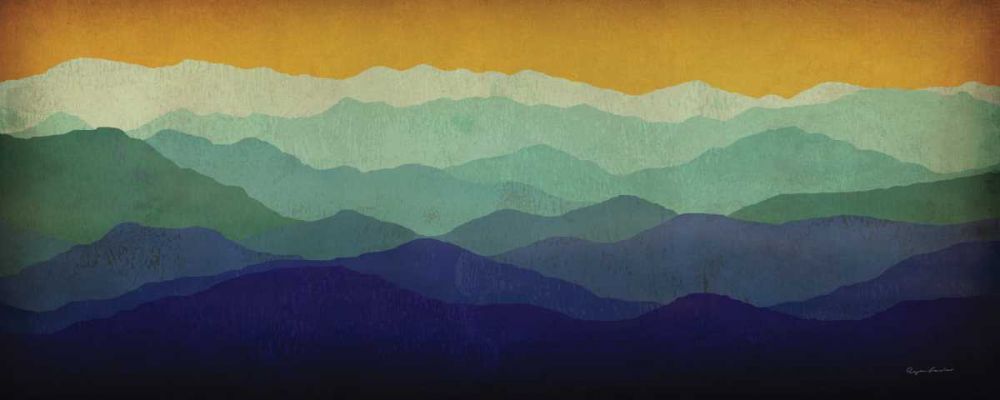 Céu Amarelo Montanhas — Fowler, Ryan