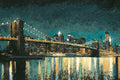 Luzes da Cidade — azul-petróleo I — Wiens, James