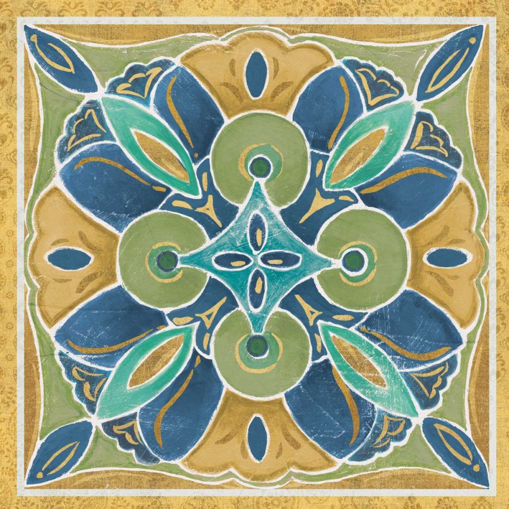 Pássaro Livre em Azulejos Mexicanos I — Brissonnet, Daphne