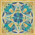 Pássaro Livre em Azulejos Mexicanos III — Brissonnet, Daphne
