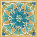 Pássaro Livre em Azulejos Mexicanos IV — Brissonnet, Daphne