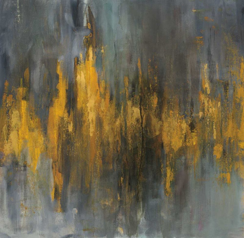 Abstrato em Preto e Ouro — Nai, Danhui